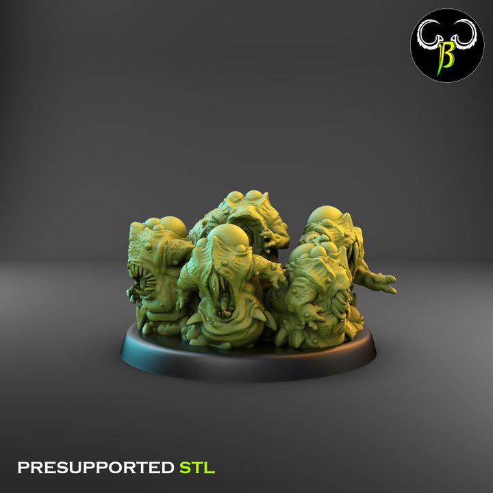 Wormling Swarm (4 Variants Available) - Clay Beast Creations