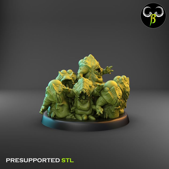 Wormling Swarm (4 Variants Available) - Clay Beast Creations