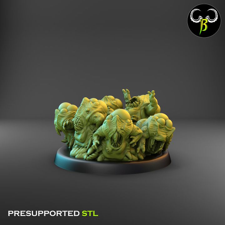 Wormling Swarm (4 Variants Available) - Clay Beast Creations