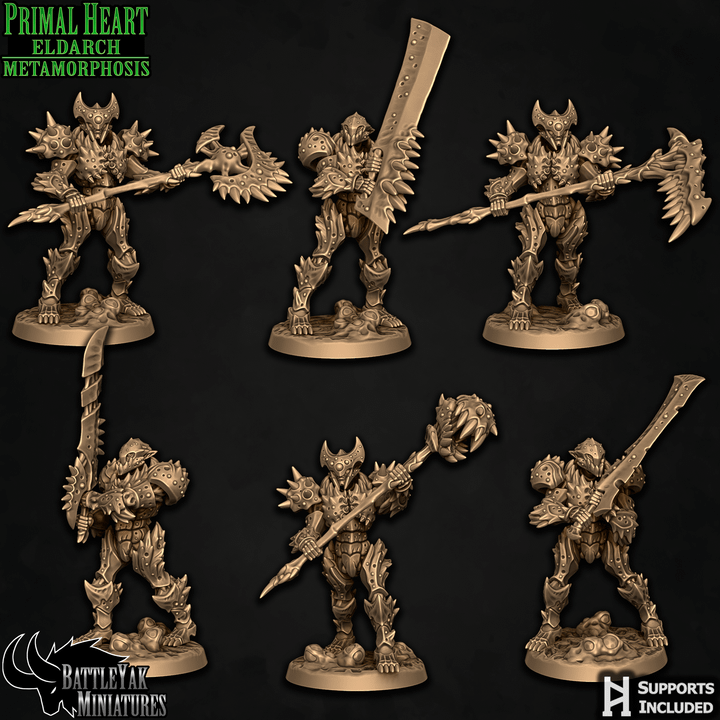 Primal Heart, Apex Greatweapon Brood (6 Variants Available) - Battle Yak