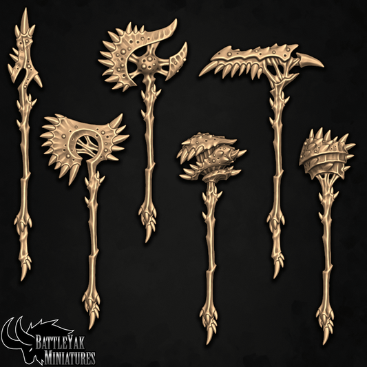 Primal Heart Heavy Weapons, Customisation Pack - 28mm Scale (9 Variants Available) - Battle Yak