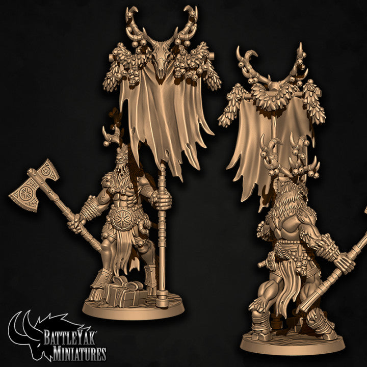 Banedeer Slaypack - Reindeer Folk Warriors (7 Variants Available) - Battle Yak