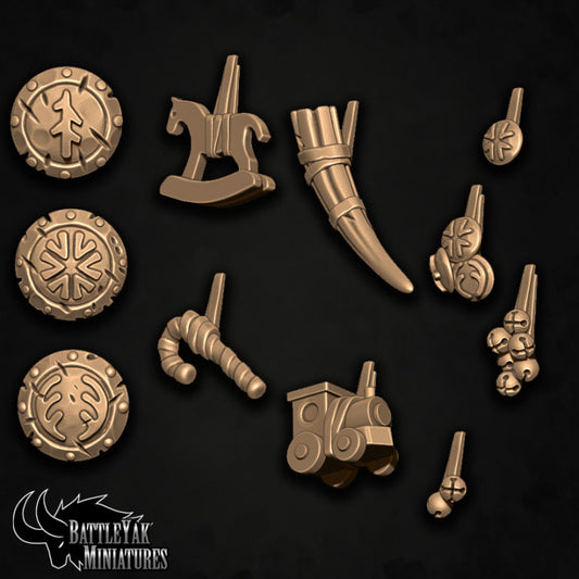 Banedeer Trinkets, Festive Customisation Pack (11 Variants Available) - Battle Yak