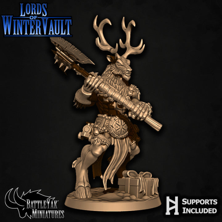 Banedeer Slaypack - Reindeer Folk Warriors (7 Variants Available) - Battle Yak
