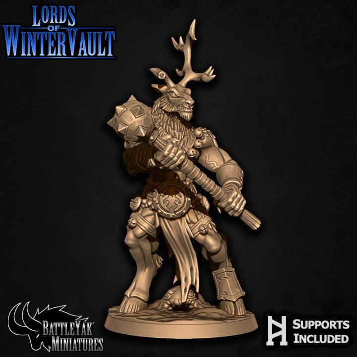 Banedeer Slaypack - Reindeer Folk Warriors (7 Variants Available) - Battle Yak