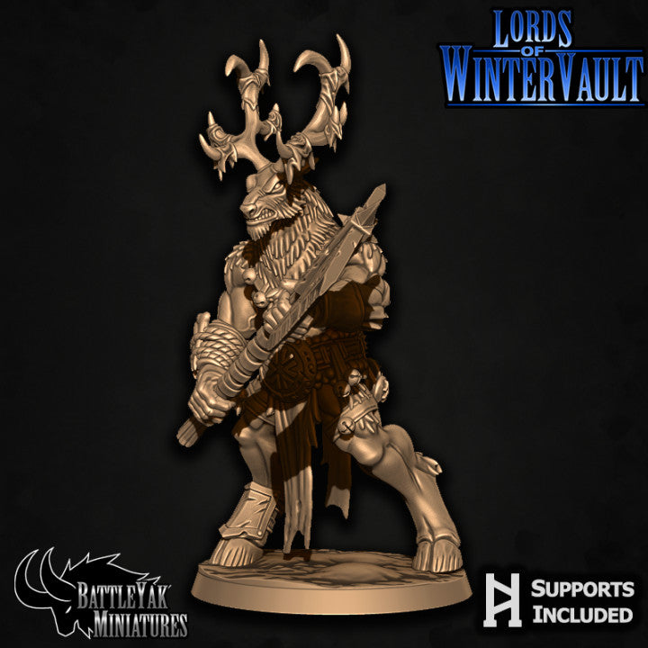 Banedeer Slaypack - Reindeer Folk Warriors (7 Variants Available) - Battle Yak