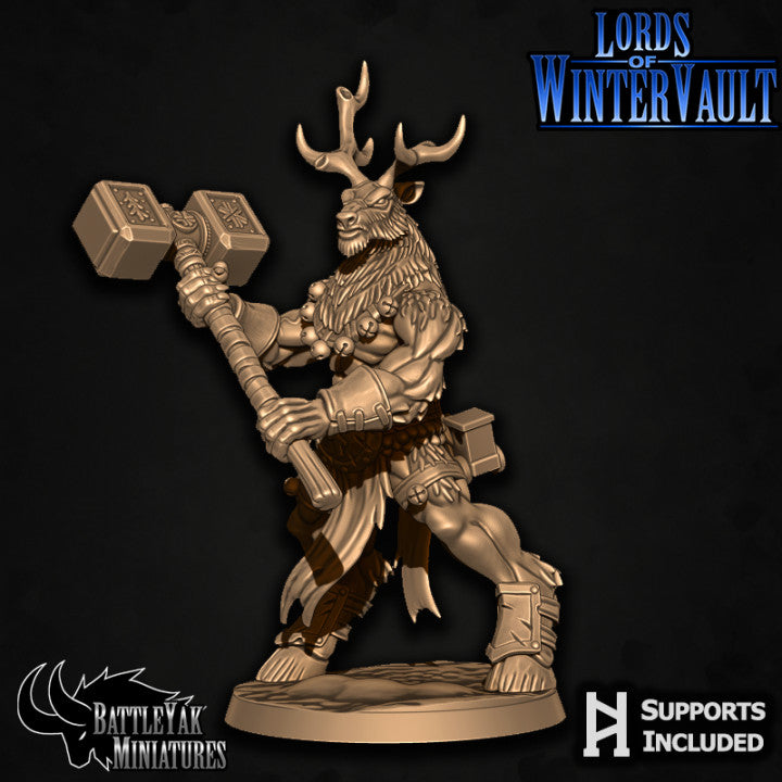 Banedeer Slaypack - Reindeer Folk Warriors (7 Variants Available) - Battle Yak