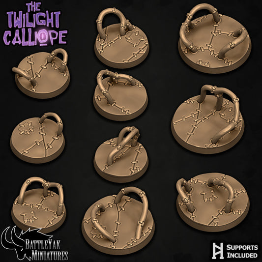 Twilight Calliope Bases - Stitched Tent or Skin Base Set (15 Variants Available) - Battle Yak