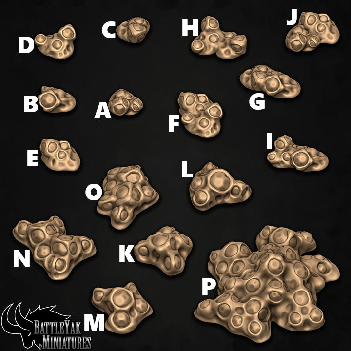 Primal Heart, Spawning Grounds Terrain (16 Variants Available) - Battle Yak