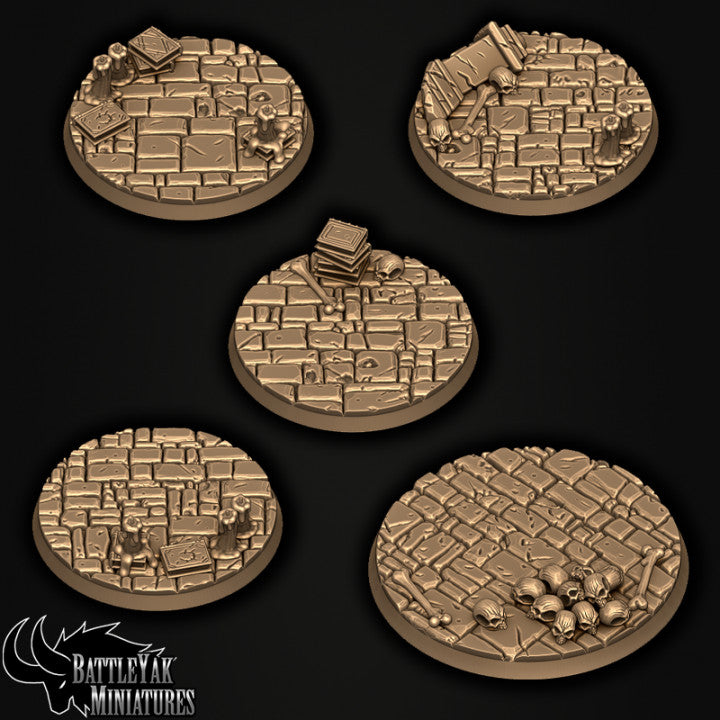 Broken Tomb Bases - Cobblestones and Trinkets Base Set (17 Variants Available) - Battle Yak