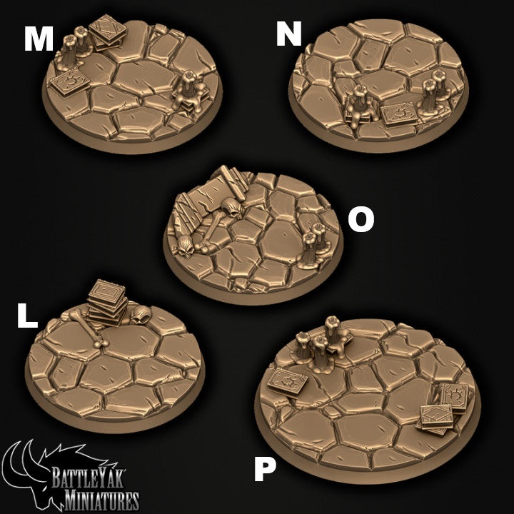 Broken Tomb Bases - Cobblestones and Trinkets Base Set (17 Variants Available) - Battle Yak