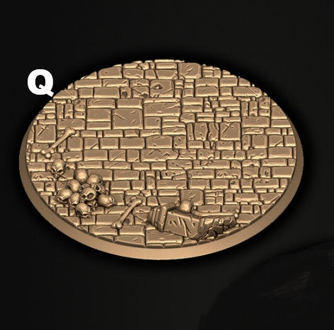 Darker Dungeon Bases - Paving Stones and Trinkets Base Set (17 Variants Available) - Battle Yak