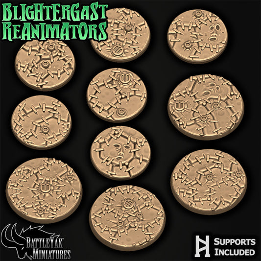 Skin Stitch Bases - Leather and Face Design Base Set (17 Variants Available) - Battle Yak