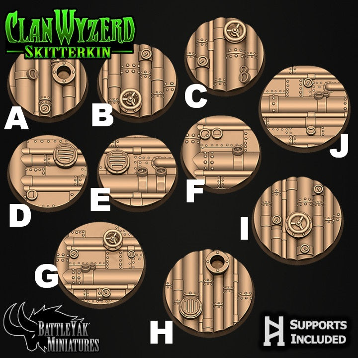 Wyzard Underburrows, Pipes and Sewers Base Set (16 Variants Available) - Battle Yak