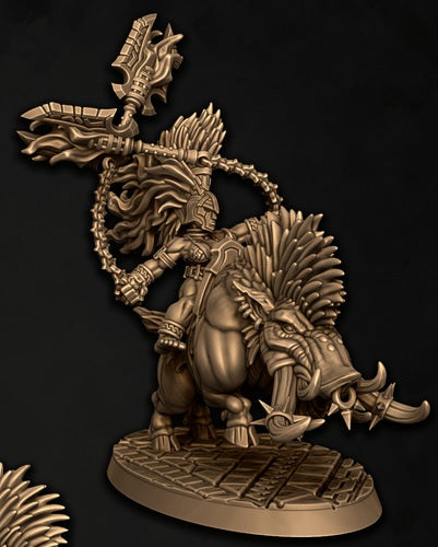 Wrathforged Wydowslayers, Battleboar Riders - Pack 2 (4 Variants Available) - Battle Yak
