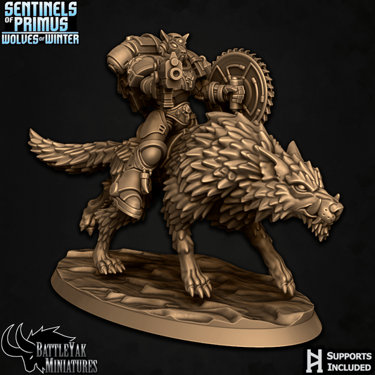 Wolves of Winter, Warfrost Battlewolf Riders (4 Variants Available) - Battle Yak