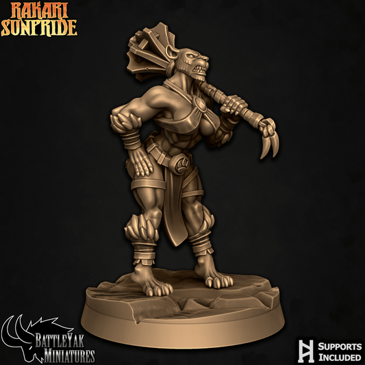 Rakari Sunpride, Beastbreaker (Pinup) - Battle Yak