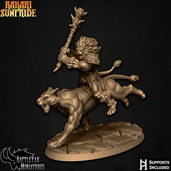 Simbari Huntresses, Lioness Rider Pack (4 Variants Available) - Battle Yak