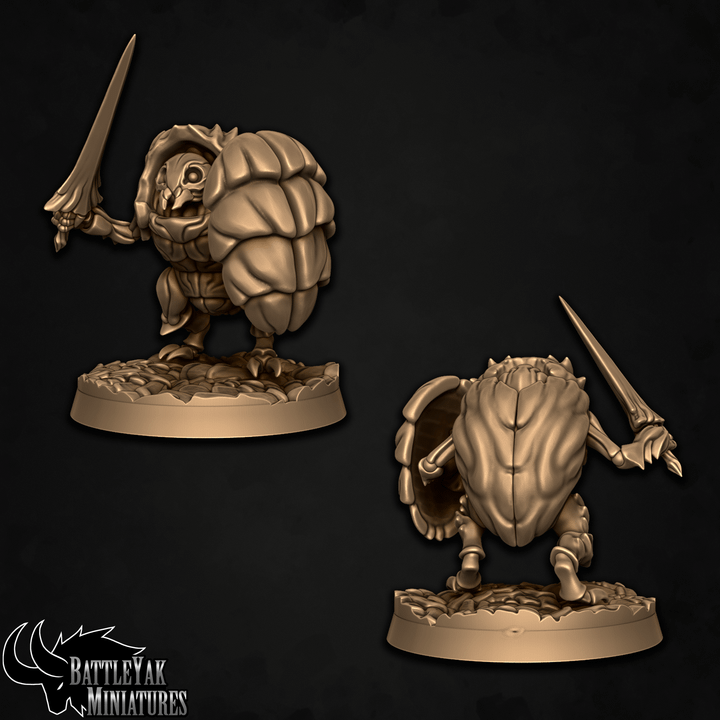 Broodknight Soldiers - Beetle Folk Warriors (7 Variants Available) - Battle Yak