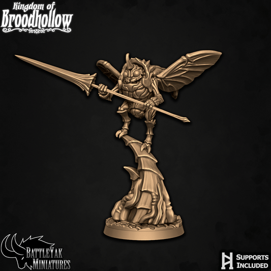 Broodwing Sentries - Beetle Folk Warriors (6 Variants Available) - Battle Yak
