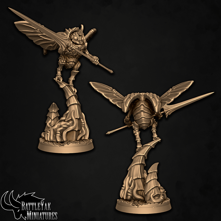 Broodwing Sentries - Beetle Folk Warriors (6 Variants Available) - Battle Yak