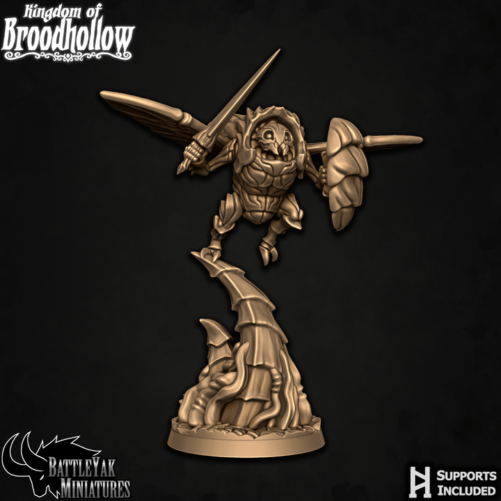Broodwing Sentries - Beetle Folk Warriors (6 Variants Available) - Battle Yak