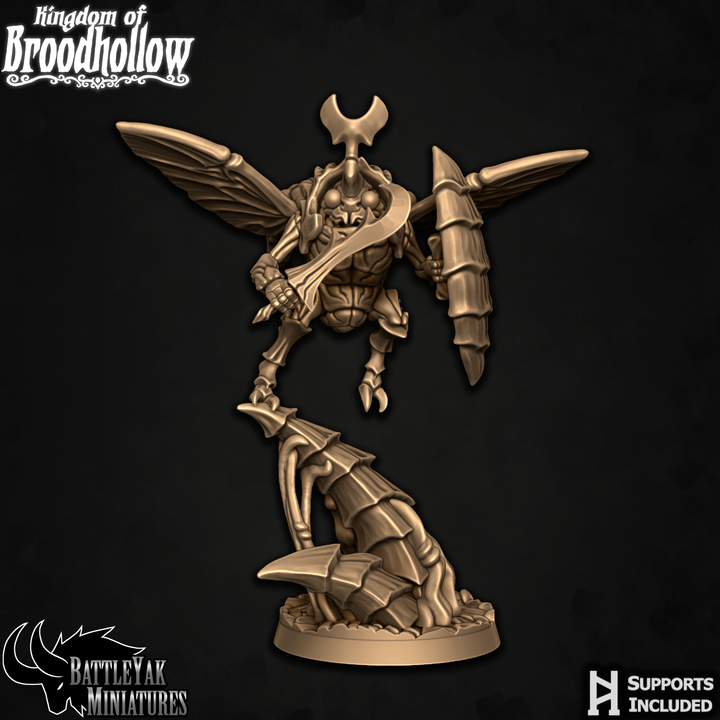 Broodwing Sentries - Beetle Folk Warriors (6 Variants Available) - Battle Yak