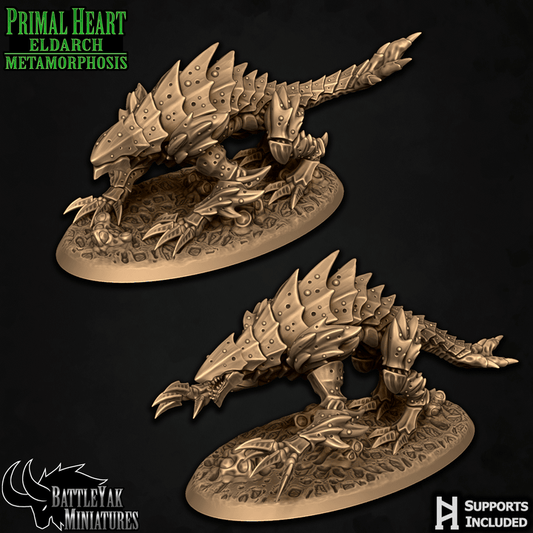 Primal Heart, Carnozoan Warbeasts (4 Variants Available) - Battle Yak