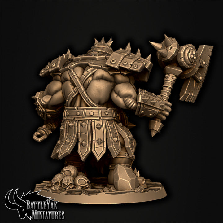 Gormol Centurions - Armoured Ogre Fighters (5 Variants Available) - Battle Yak