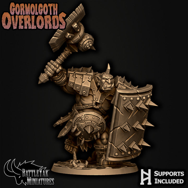 Gormol Centurions - Armoured Ogre Fighters (5 Variants Available) - Battle Yak