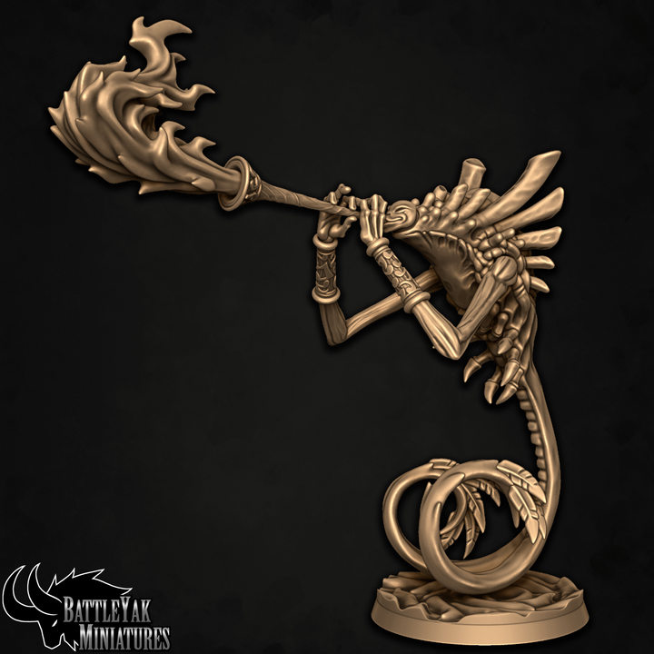 Chorister, Fire Flutist (3 Variants Available) - Battle Yak