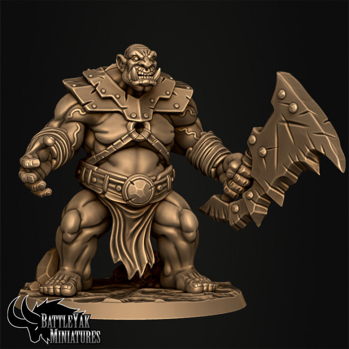 Gormol Conscripts - Ogre Fighters (5 Variants Available) - Battle Yak