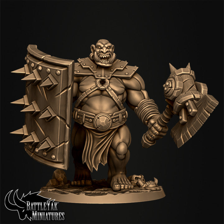 Gormol Conscripts - Ogre Fighters (5 Variants Available) - Battle Yak