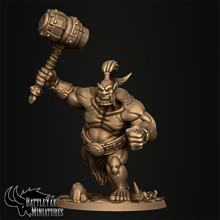 Gormol Conscripts - Ogre Fighters (5 Variants Available) - Battle Yak