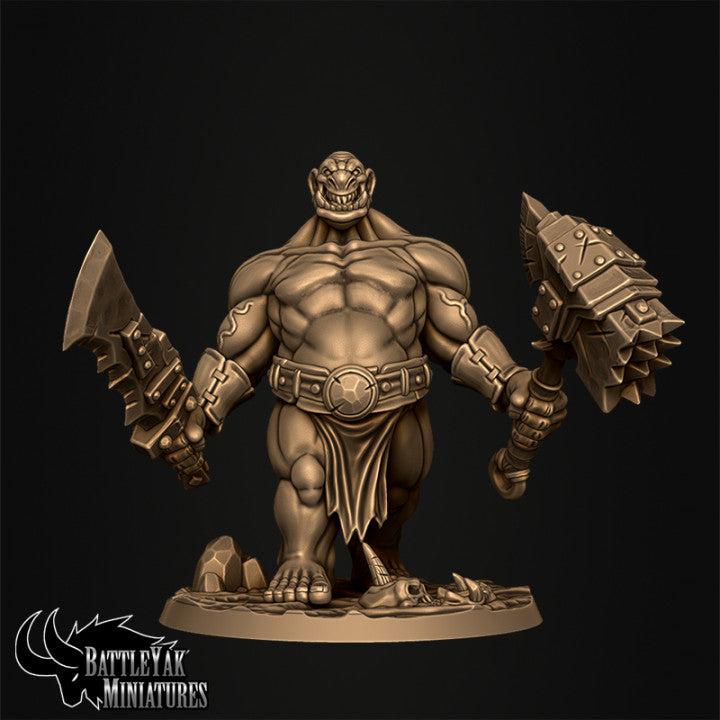 Gormol Conscripts - Ogre Fighters (5 Variants Available) - Battle Yak
