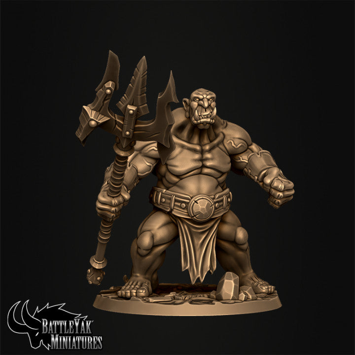 Gormol Conscripts - Ogre Fighters (5 Variants Available) - Battle Yak