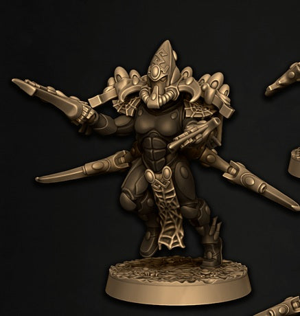 Eldarch Strandwalkers, Cosmic Crabs (6 Variants Available) - Battle Yak