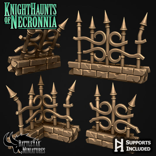 Knights of Necronnia Terrain - Haunted Graveyard Scatter (12 Variants Available) - Battle Yak