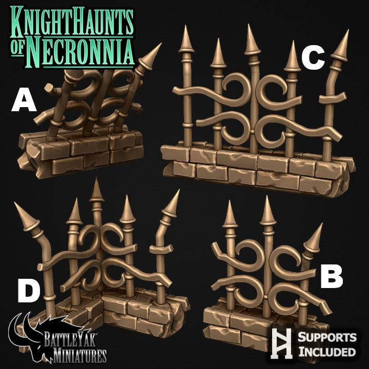 Knights of Necronnia Terrain - Haunted Graveyard Scatter (12 Variants Available) - Battle Yak