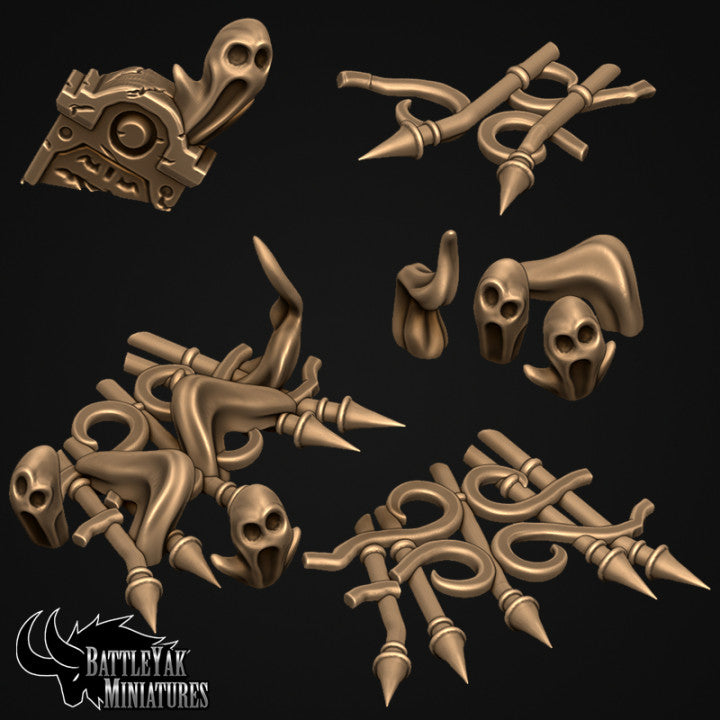 Knights of Necronnia Terrain - Haunted Graveyard Scatter (12 Variants Available) - Battle Yak