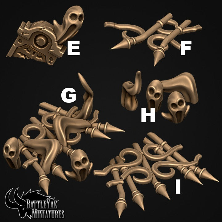 Knights of Necronnia Terrain - Haunted Graveyard Scatter (12 Variants Available) - Battle Yak