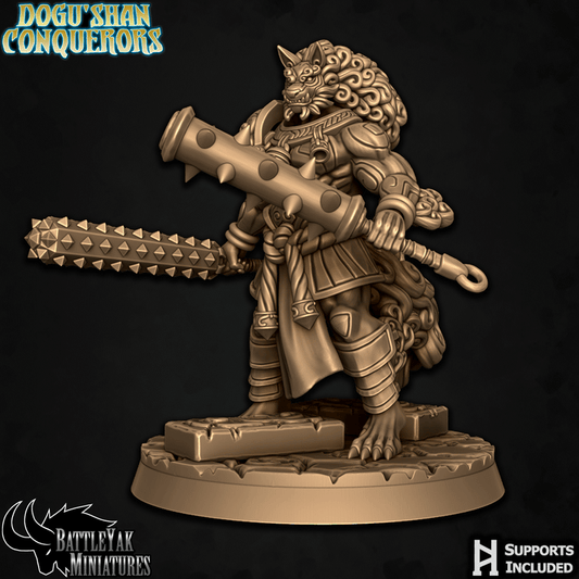 Dogu Shan Conquerors, Guardian Dog Folk Warriors - Set 1 (6 Variants Available) - Battle Yak