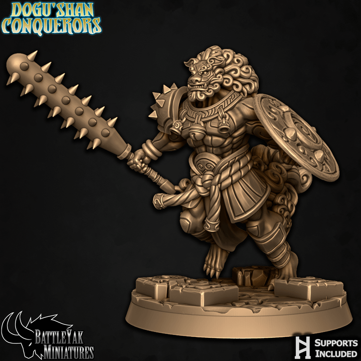 Dogu Shan Conquerors, Guardian Dog Folk Warriors - Set 1 (6 Variants Available) - Battle Yak