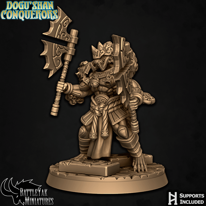 Dogu Shan Conquerors, Guardian Dog Folk Warriors - Set 2 (6 Variants Available) - Battle Yak