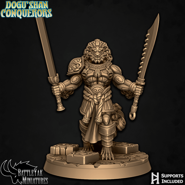 Dogu Shan Conquerors, Guardian Dog Folk Warriors - Set 1 (6 Variants Available) - Battle Yak