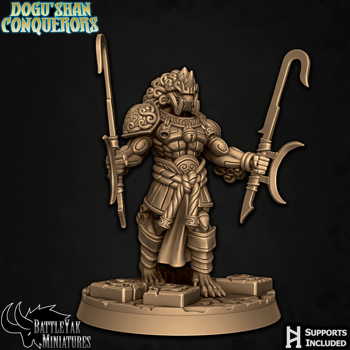 Dogu Shan Conquerors, Guardian Dog Folk Warriors - Set 2 (6 Variants Available) - Battle Yak