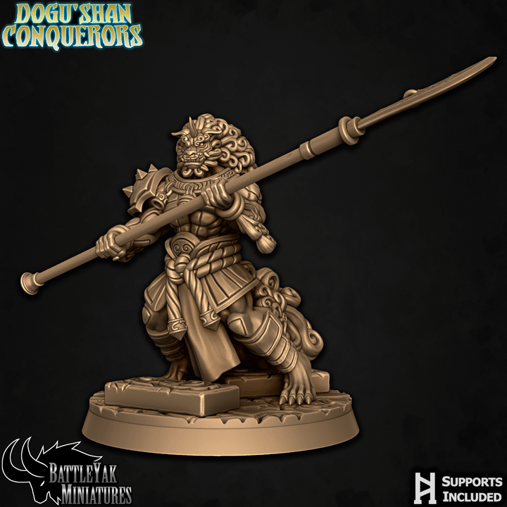 Dogu Shan Conquerors, Guardian Dog Folk Warriors - Set 1 (6 Variants Available) - Battle Yak