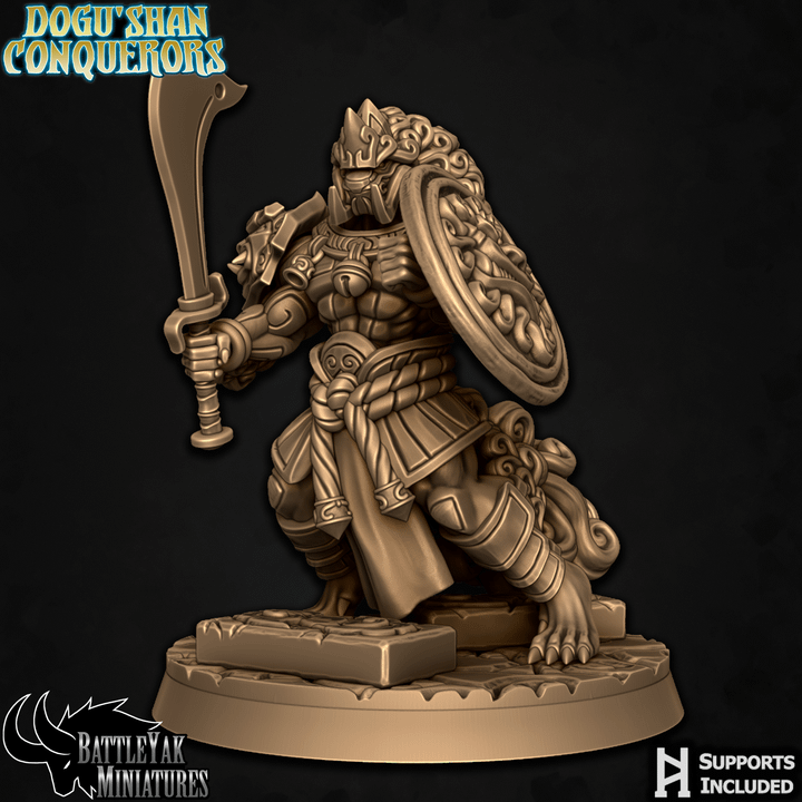 Dogu Shan Conquerors, Guardian Dog Folk Warriors - Set 2 (6 Variants Available) - Battle Yak