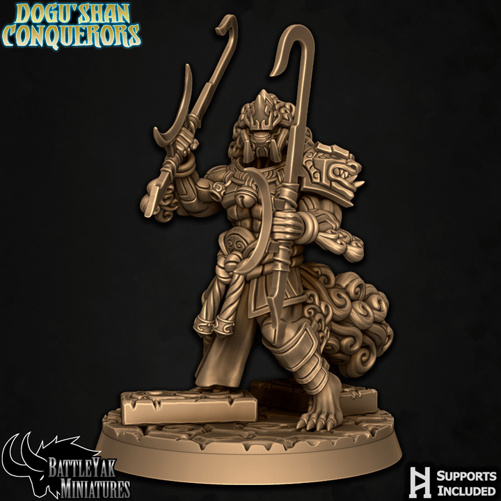 Dogu Shan Conquerors, Guardian Dog Folk Warriors - Set 2 (6 Variants Available) - Battle Yak