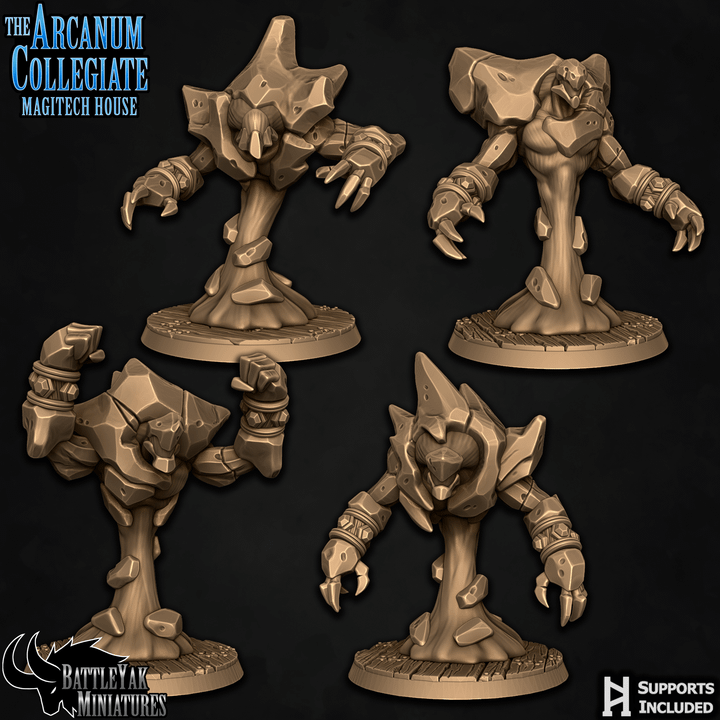 Earth Elementals (4 Variants Available) - Battle Yak